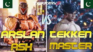 Tekken 8 ▰ ARSLAN ASH & ANAKIN World No 1 Player (Jack-8) Vs TMASTER (Rank #1 Lars) ▰ Player Matches