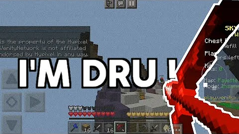 I'M Dru ! BEVERLY HILLS ( gameplay Minecraft Bedrok )