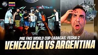 LETRA, CHANG Y LANCER LIRICAL: EL EQUIPO PERFECTO *VENEZUELA VS ARGENTINA* FECHA 2 CARACAS Reacción