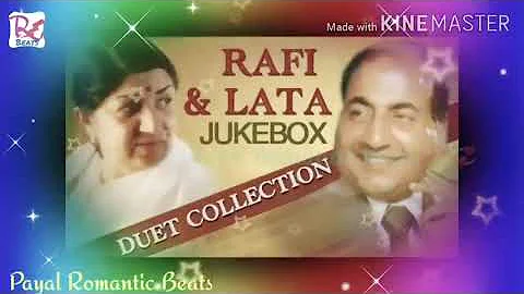 Lata Mangeshkar and Mohammad Rafi duet collection love songs Old hit songs Hit Hindi old songs