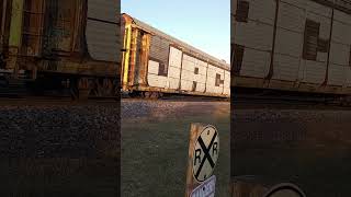 UP 6655 moves from a dead stop in Rochelle, IL!