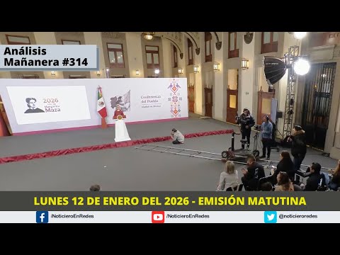 Edición Matutina Lunes 12 de Enero 2026