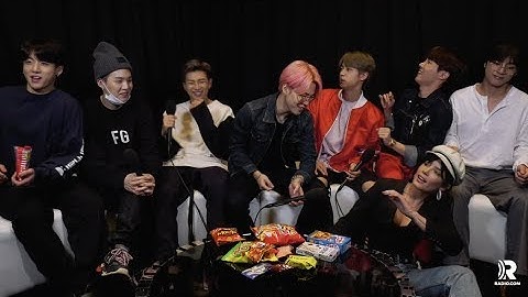 HALSEY crashes our BTS interview to give the scoop on their BBMAs performance!