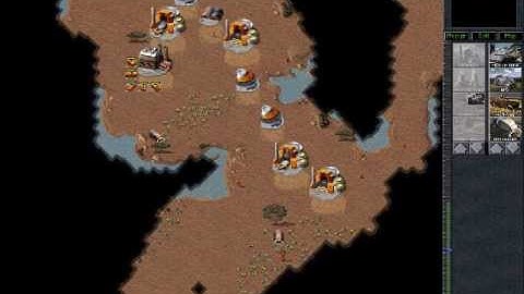 vid#22 C&C95 Tiberian Dawn CnCnet Multiplayer MattAttack vs. Daywalker & Anonyn00b