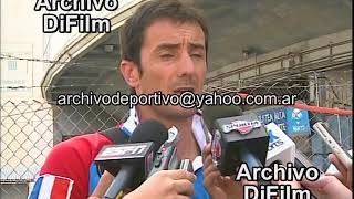 Reportaje al futbolista de Racing Club Gustavo Campagnuolo - DiFilm 2009