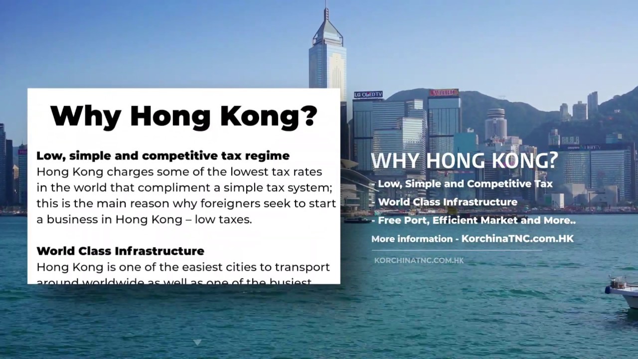 Hong Kong Company Formation Why Hong Kong? YouTube