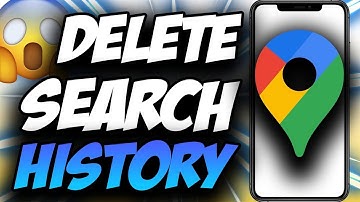 How To Delete Search History On Google Maps ✅ Easy