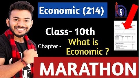 10th NIOS Economics (214) || Chapter- 1 || Important Questions with Answers || Study With Arihant