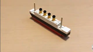 Lego Titanic build