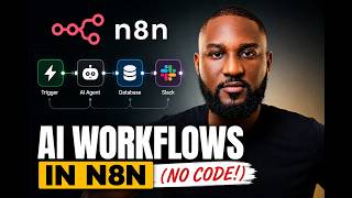 How to Build AI Workflows in n8n (No Code!)