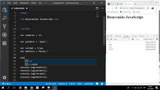 Variables y Constantes en JavaScript
