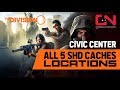 Division 2 all 5 stech caches locations  civic center  warlords of new york