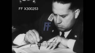 Hitler at Krupp Factory; Axis Alliance Signing - 300253X | Footage Farm Ltd