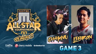 Just ML 1v1 Allstar  Tournament 2 Ch4knu vs L3bron Game 3 (BO3) | Just ML Mobile Legends