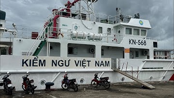 Cận cảnh tàu kiểm ngư Việt Nam tại khu du lịch cảng biển Phú Quốc #2025 
