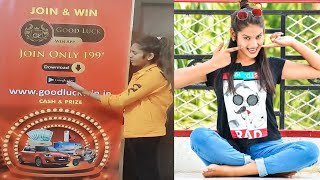 Shivani kumari Ne kiya App launch || Shivani kumari devlop app || Good luck win app || Akash Monitor screenshot 3