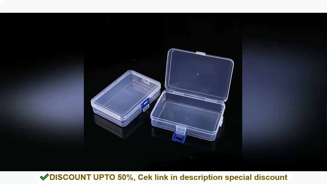 Rectangular Translucent Box Durable Strong Storage Box Packing Plastic Boxes Waterproof Multifunctio