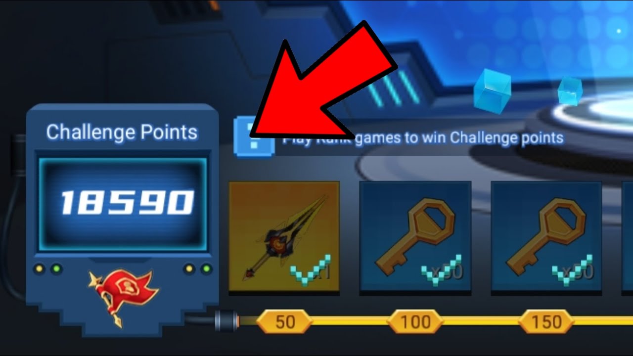Using Point Glitch to Get All OP Items in Challenge Rank Bedwars