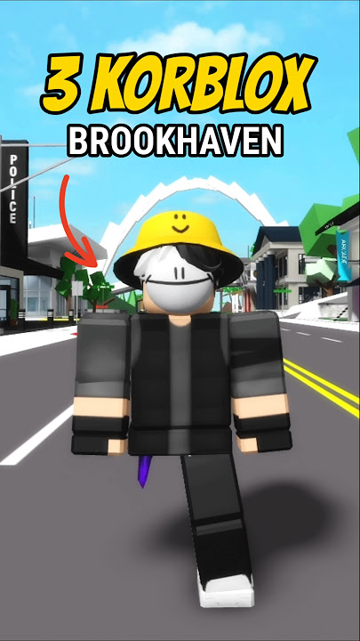 3 NEW KORBLOX (ID/Code) In Brookhaven #shorts