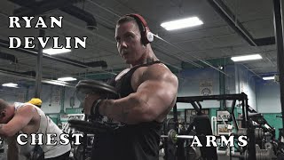 Bodybuilder Ryan Devlin Chest And Arms 20 Weeks Out