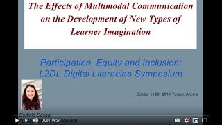 Gaspar - The Effects of Multimodal Communication on the Development of New Types of Learner
