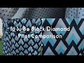 Ju Ju Be Black Diamond Print Comparison 