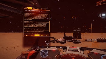 Elite Dangerous - Ghost Ship Event - Geological Survey 23B - Audio Logs