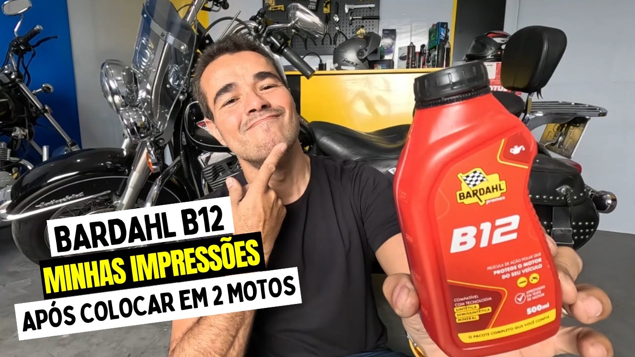 BARDAHL B12 MINHAS IMPRESSÕES APÓS APLICAR EM 2 MOTOS
