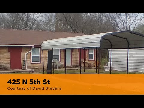 425 N 5th St, Vinita, OK home video tour