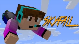 ELYTRA FAILURE! Minecraft Skyfall w/Poke and August
