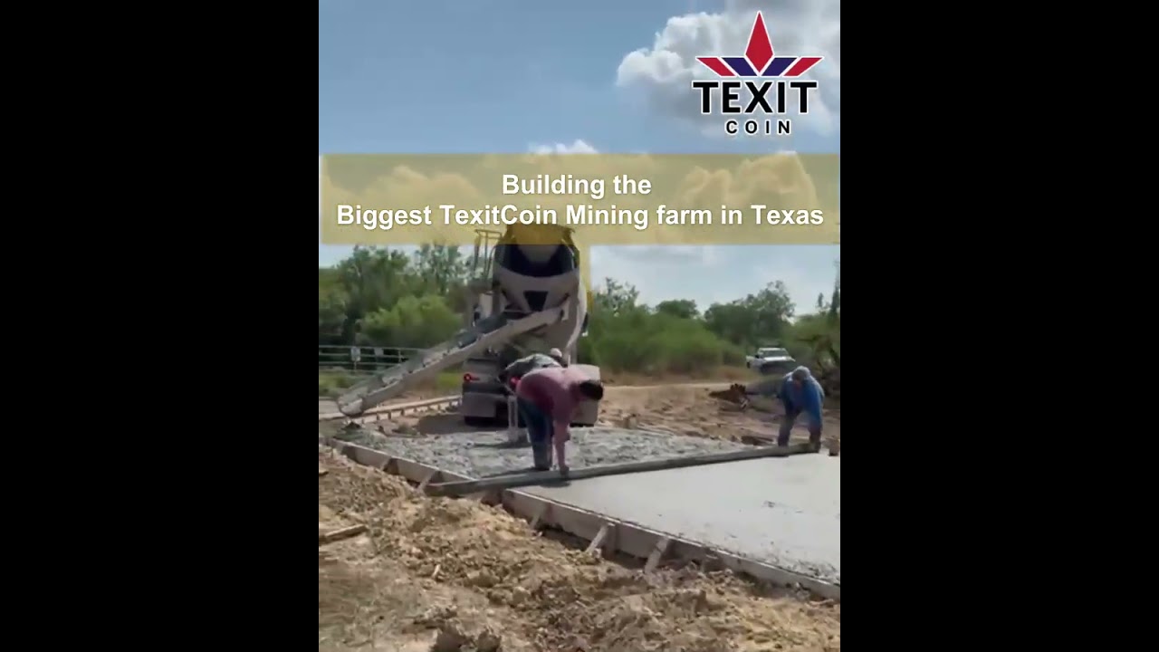 Building the Biggest TexitCoin Mining farm in Texas