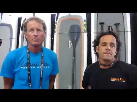 Brian Szymanski and John Becker talk about Lahui Kai at the Outdoor Retailers Expo