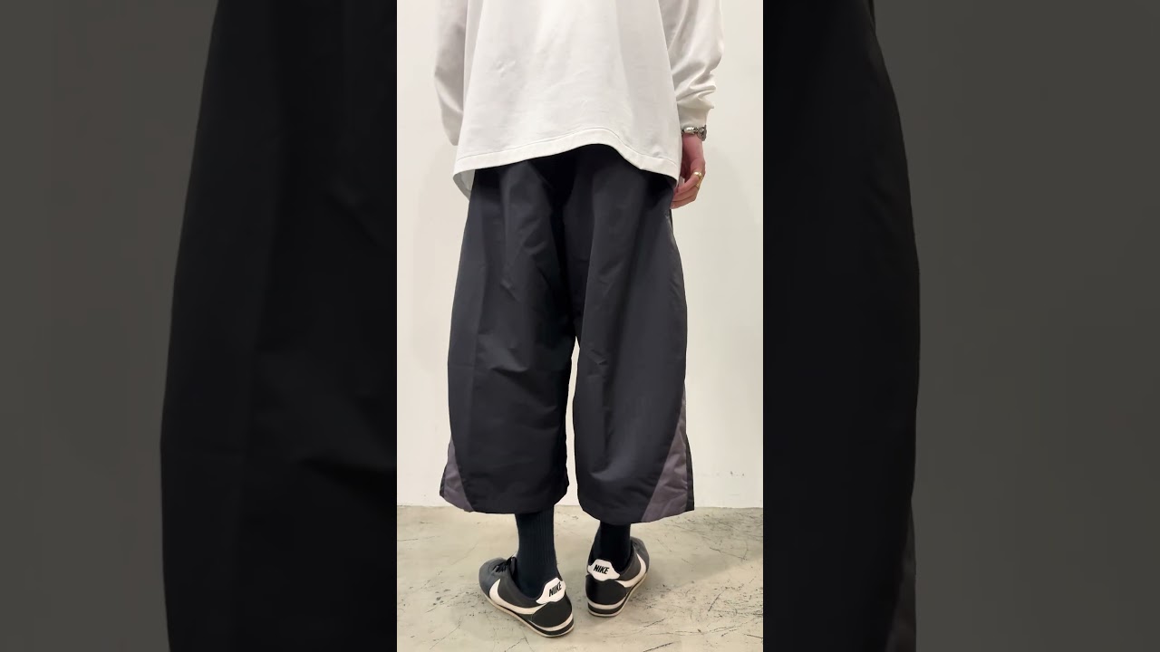 2026.2.20】COOTIE PRODUCTIONS / Nylon Paneling Shin Cut Wide Track