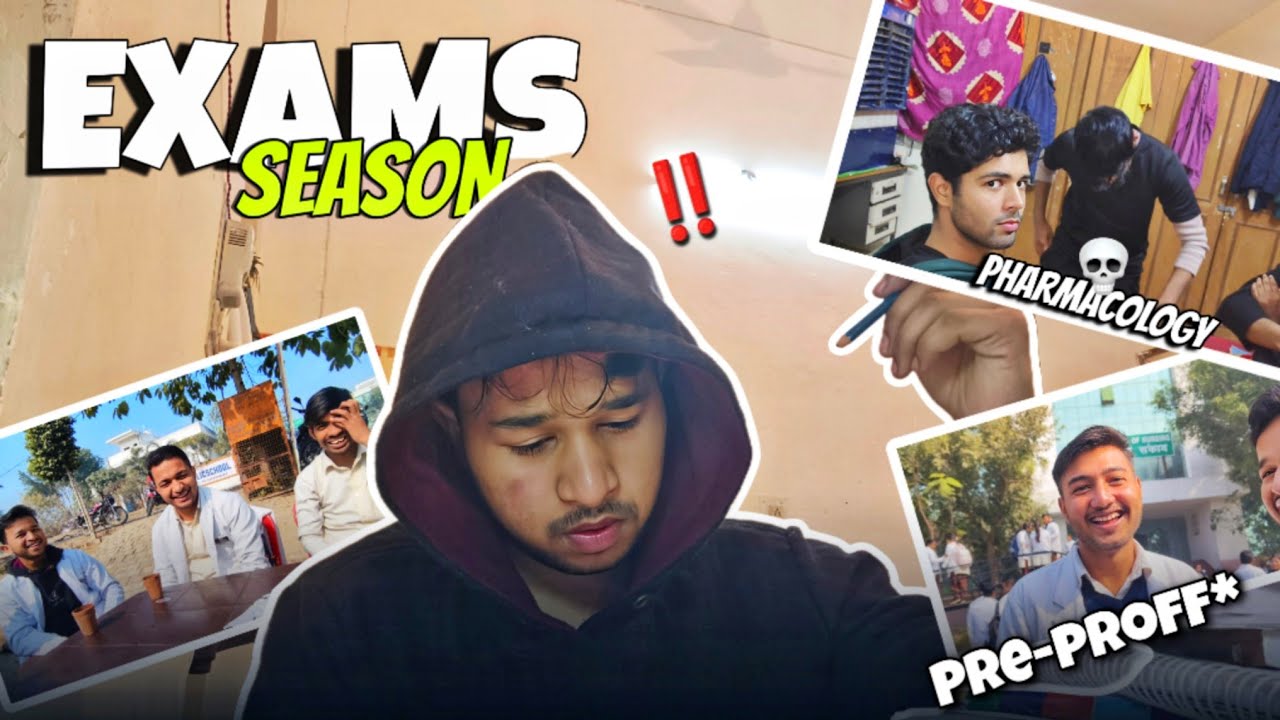 Night Before Exams ‼️ Pre profs in BPT🫡 - Ayan : Life At UPUMS 🫠
