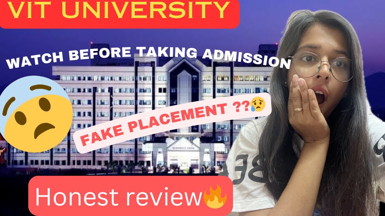 VIT vellore institute of technology full review🔥Watch before taking ...