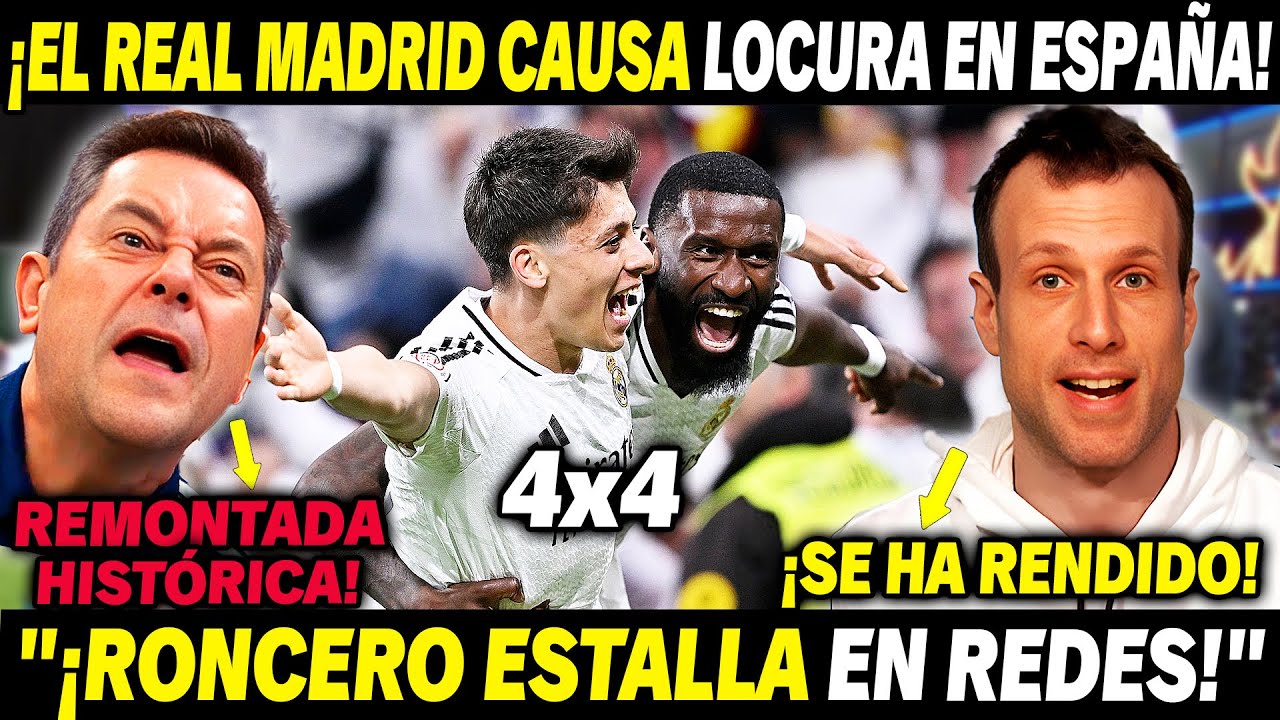 💥 EL REAL MADRID AVANZA A LA FINAL CON UNA REMONTADA HISTÓRICA Y ASÍ ...