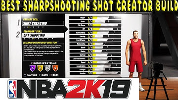 NBA 2K19 | Best Sharpshooting Shot Creator Build