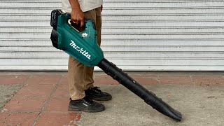 Makita DUB362 Power Test | 36V Brushless Leaf Blower