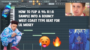 How to Flip a 90s Jodeci R&B Sample for Lil Mosey/Drake (Blueberry Faygo) | FL Studios 20 Tutorial