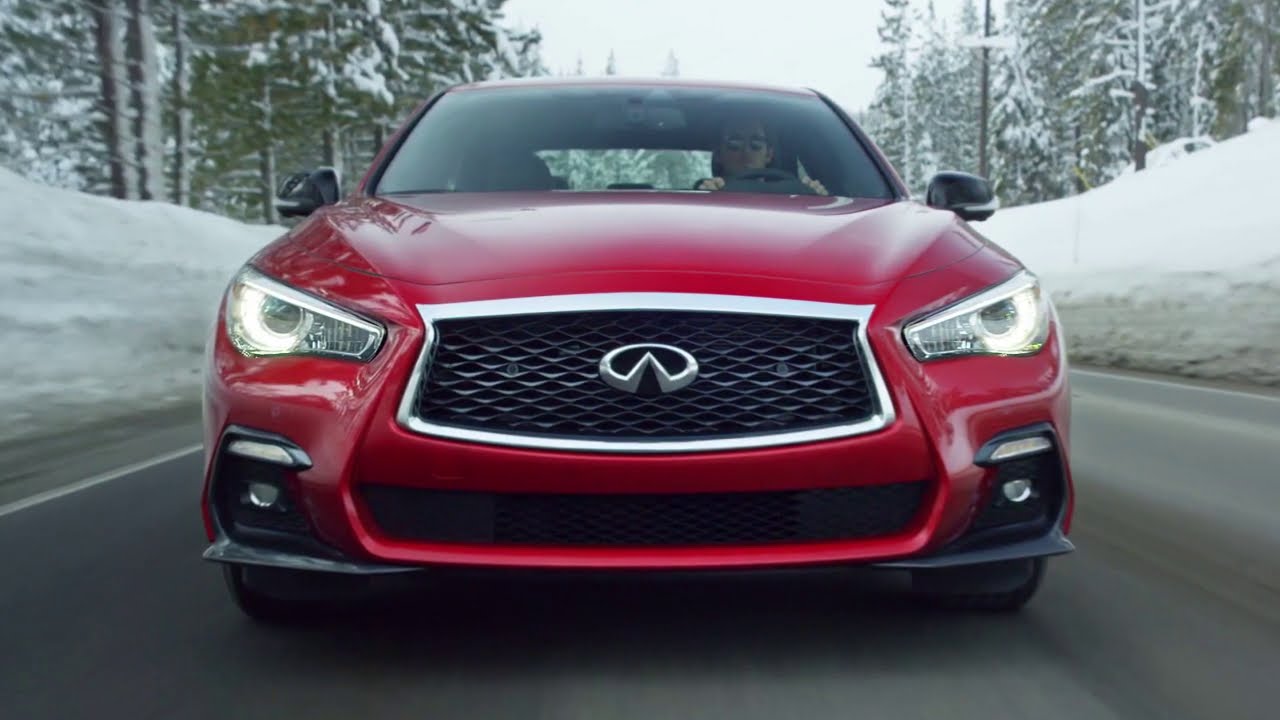 2021 INFINITI Q50 Headlights and Exterior Lights YouTube