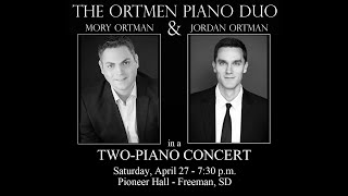 The Ortmen Piano Duo - April 27, 2024