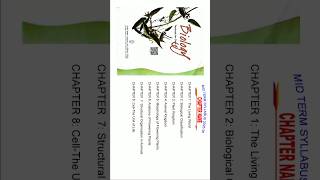 CBSE CLASS 11TH BIOLOGY MID TERM SYLLABUS 2025-26 | CLASS 11TH BIOLOGY SYLLABUS #cbse #syllabus