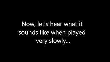 89th Video Special: Wilhelm Scream Sound Experiment