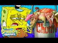 Every Time Someone Eats Chum 🤢 | SpongeBob