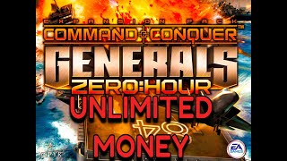 cu0026c generals zero hour unlimited MONEY..