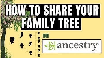 Sharing Your Ancestry.com Tree