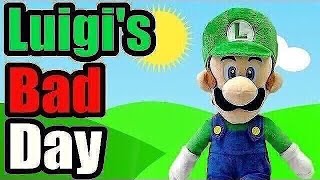 SuperMarioPlush - Luigi's Bad Day!