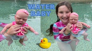 SILICONE BABY MIMI'S FIRST TIME SWIMMING screenshot 5