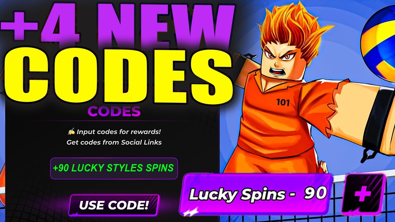 ALL WORKING CODES FOR VOLLEYBALL LEGENDS IN JANUARY 2026! ROBLOX