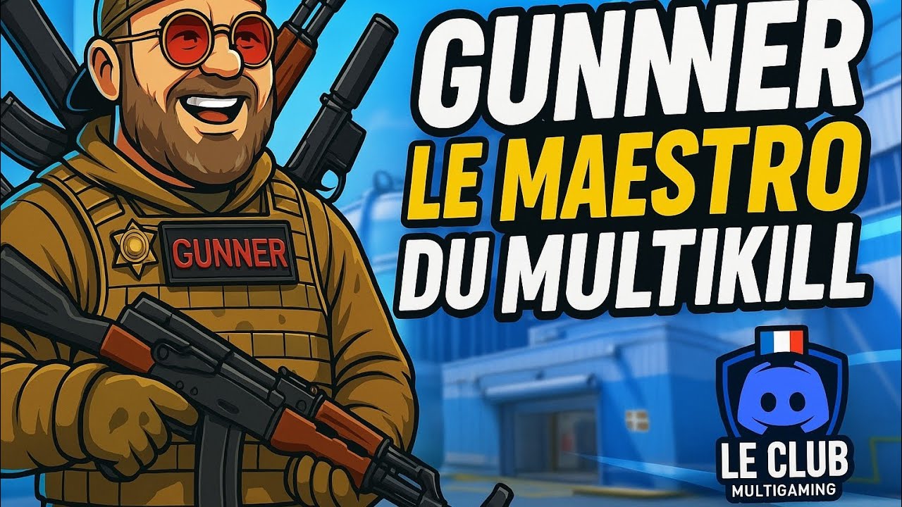 Gunner, l'homme aux multiples talents. 